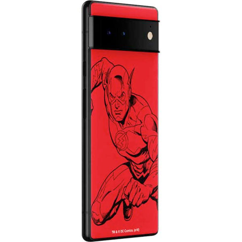 DC Comics The Flash Comic Pop Google Pixel 6 Pro Skin